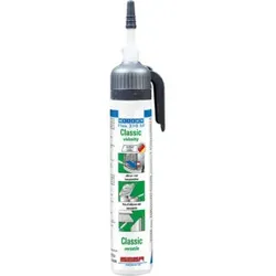 WEICON Flex 310 M® Classic, elastischer Klebstoff auf MS-Polymer-Basis für den vielseitigen Einsatz, 200 ml, weiß