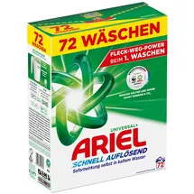 Ariel Universal Waschmittel Pulver 72 WL