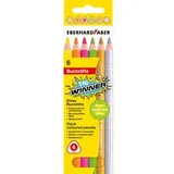 Eberhard Faber Tri WINNER Farbstift 6 St. Neonfarben