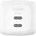 Belkin Dual USB-C Ladegerät Power Delivery und PPS (50 W) weiß