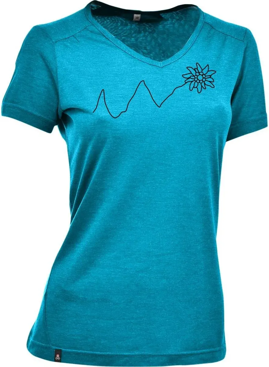 MAUL Sport Eifelsteig - 1/2 funkt.-T-Shirt blue (17) 42
