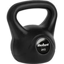 REBEL Kettlebell 2 kg schwarz