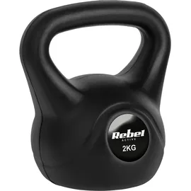 REBEL Kettlebell 2 kg schwarz