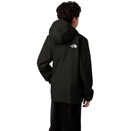 The North Face Kinder Teen Zipline Rain Jacke (Größe 116 , schwarz)