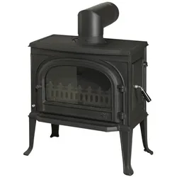 GLOBEFIRE Gussofen »Uranus«, schwarz, Gusseisen, 7 kW