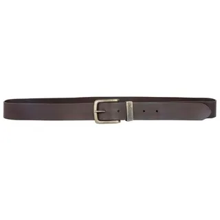 Wrangler Basic Metal Loop Gürtel Brown 85 cm