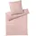 ELEGANTE Naturally Gestreift Rot 135 x 200 cm + 80 x 80 cm