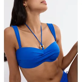 Triumph Balconette-Bikini Damen Blau 40 Cup D