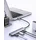 Equip Adapter USB-C->HDMI/3xUSB-C/USB PD 4k/ 60hz 0.25m Alu. - Adapter - Digital/Daten (133499)