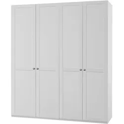 Kleiderschrank WIMEX "New York, Wäscheschrank, Garderobe, Aufbewahrung", weiß, B:180cm H:236cm T:58cm, Schränke, in vielen Breiten, individuelles Stauraumwunder, Höhe 208 oder 236cm