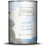 MjAMjAM Zarte Ente & Geflügel an leckeren Möhrchen 6 x 400 g