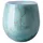 Fink Kerzenhalter), Vase oder Windlicht, COSMIC Opalglas Grün (17cm)