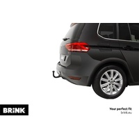 BRINK Anhängerkupplung Schwarz (608800) für VW Touran | Anhängerkupplung,