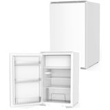 PKM Einbaukühlschrank KS120E | mit 15 L Gefrierfach | Schlepptür | Nische 88cm | 116 L | Energieverbrauch 145 kWh/Jahr | LED-Beleuchtung | Geräuscharm 41 dB