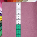 Bündchenstoff Schlauchware - 140 cm XXL Breite in ca. 60 Farben - Oeko-Tex Standard 100 - ab 25cm Länge (Altrosa)