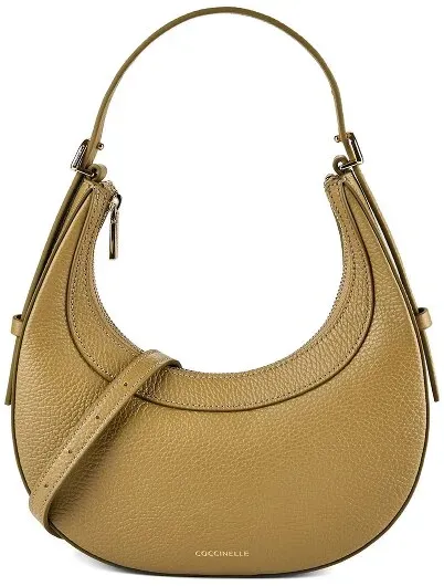 Coccinelle Whisper Handtasche Leder 23 cm  braun