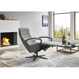 die planbar Relaxsessel DIE PLANBAR Polyester 66 x 110 x 83 cm Grau mit Relaxfunktion