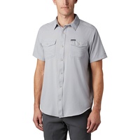 Columbia COLUMBIA-Herren-T-Shirt-UtilizerTM Ii Solid Short, Columbia Grey, M