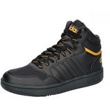 adidas Hoops Mid 3.0 Shoes Kids Schuhe – Mitte, core Black/core Black/preloved Yellow, 40 EU