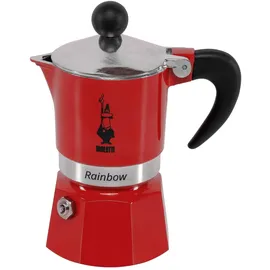 Bialetti Rainbow 1 Tasse rot