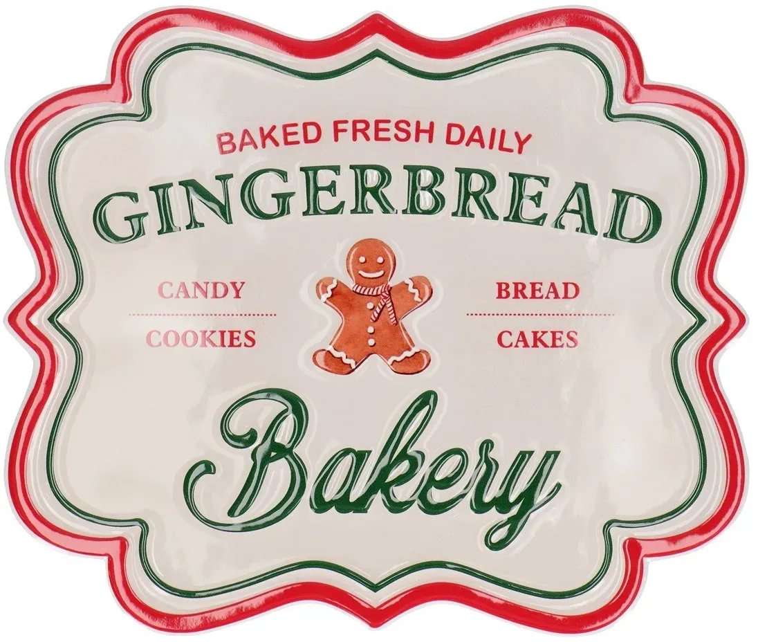 Weihnachts Wandschmuck Gingerbread Bakery