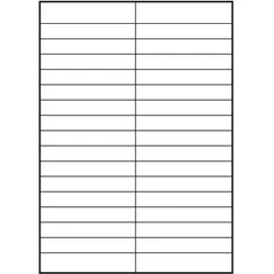 HAMELIN Stenoblock Office, A5, 40 Blatt, 60 g/m2, liniert, mit Spiralbindung, Mittellinie