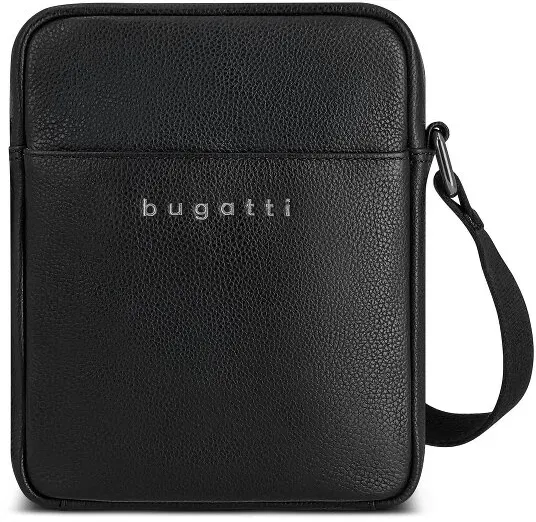 bugatti Valencia Mini Bag Umhängetasche Leder 17.5 cm black