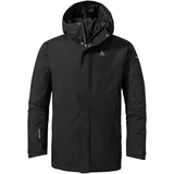 Schöffel Herren Style Froda Parka (Größe 4XL, schwarz)