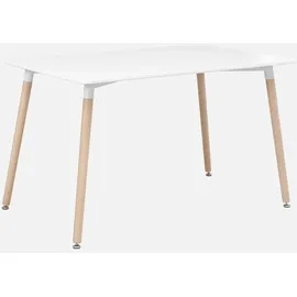 sweeek - Rechteckiger Esstisch + Stühle - hedvig