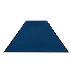 Schmutzfangmatte Colorstar, marineblau, waschbar, glatter Rücken 7460150300150-C23 , Maße (B x T): 150 x 300 cm