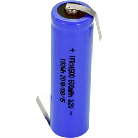 Beltrona FR14500HBG Spezial-Akku 14500 Z-Lötfahne LiFePO 4 3.2V 600 mAh 1St.