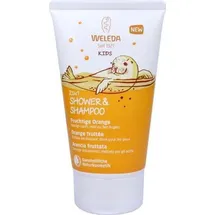 Weleda Kids Fruchtige Orange 2in1 Shower & Shampoo 150 ml