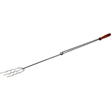 TRIZERATOP Grillspieß 120 cm Metall/Silber