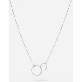 Pernille Corydon Halskette mit Anhänger Double Plain Silber