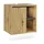 Vicco Waschbeckenunterschrank 60 x 60 x 46 cm Braun/Grau