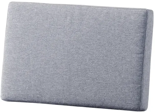 Sieger Seitenkissen LUGO, Sunproof (100 % Polypropylen) Hellgrau - Abverkauf