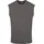 URBAN CLASSICS Open Edge Sleeveless Tee grau 4XL