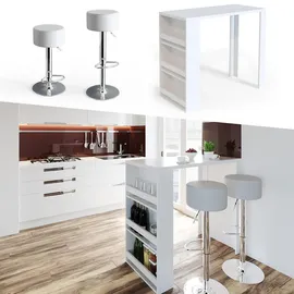Vicco Bartisch-Set 57 x 117 cm Weiß