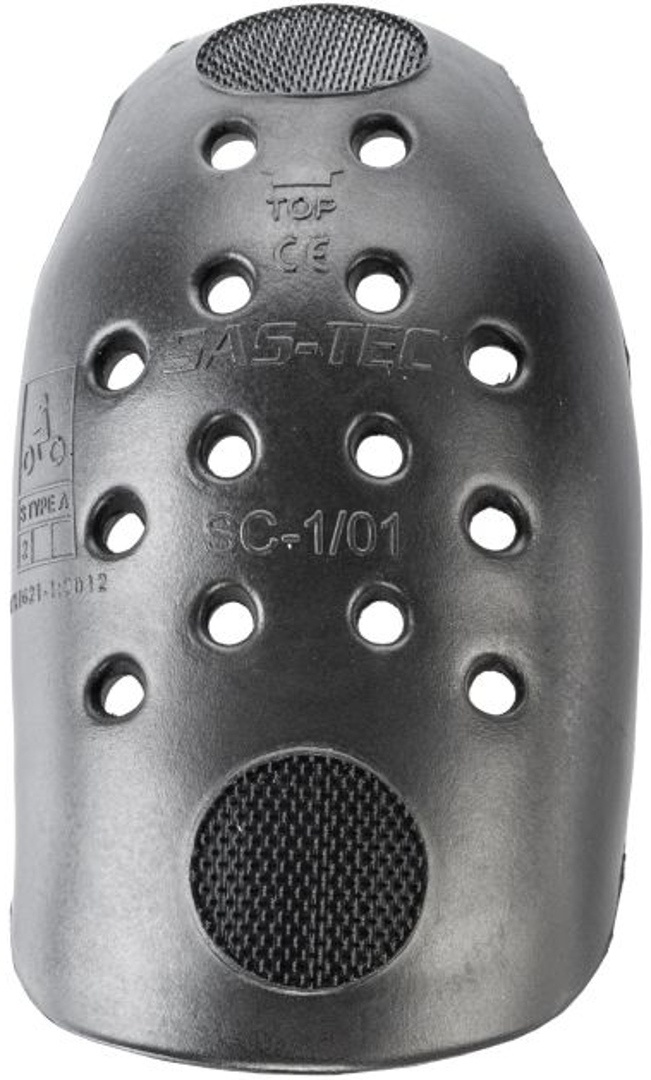 SAS-TEC SC-1/01 Schulterprotektoren mit Klettverschluss, schwarz