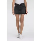 Levi's Levi's® Icon Skirt mit Used-Effekten und ausgefransten Kanten
