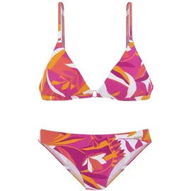 SUNSEEKER Triangel-Bikini Damen beere-orange Gr.40 Cup C/D