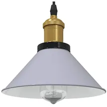 vidaXL Pendelleuchte Höhenverstellbar 1-flg. Ø 22 cm Grau