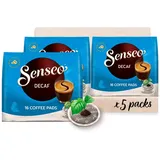 Senseo Pads Decaf Enkoffeiniert, 5 x 16 Getränke, 80 Kaffeepads