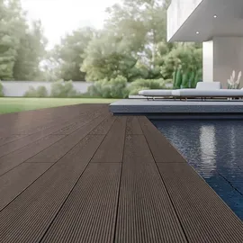 Home Deluxe WPC Samana 50 m2 dunkelbraun