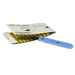 Schneider Electric AR1MB01 Kennzeichnungshülse, gelb, je 200 Stck. für, Zeichen A bis Z,+,-, Erde