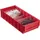 Allit 456551 Sichtlagerkasten (L x B x H) 400 x 185 x 81mm Rot 1St.