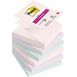 Post-it Super Sticky Z-Notes Soulful Collection, 6 Stück rosa,