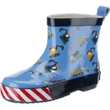 Playshoes Gummistiefel Bagger Blau 23