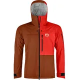 Ortovox 3L Ortler Jacket - Hardshelljacke - bristle brown