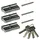 ChiliTec Schließzylinder-Set 3x 60mm Türschloss